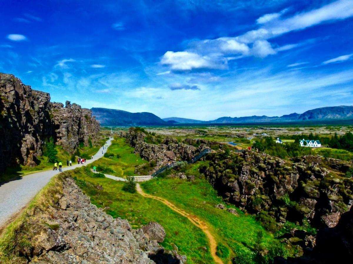Вилла Lundur And Klettur Боргарнес Экстерьер фото
